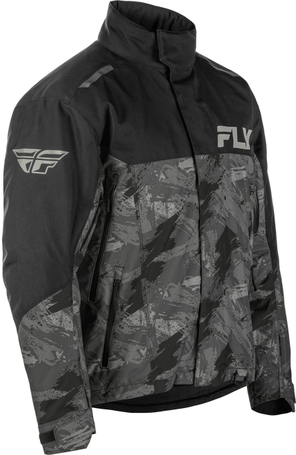 Fly Racing 470-5405Yxs Youth Snx Pro Jacket Black Yxs