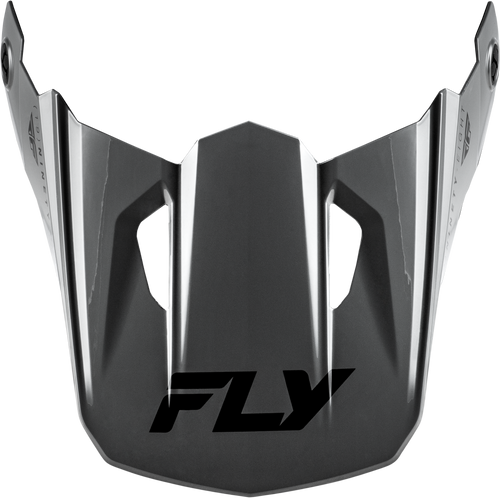 Fly Racing Kinetic Verdict Helmet Visor Grey/Black/White Xl/2X 73-8720Vx