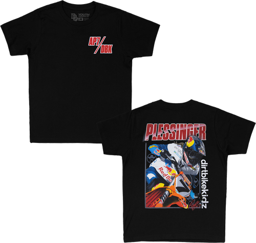 Dbk Ap7 Holeshot Youth Tee Black Ys Ytap-Holeshot-S