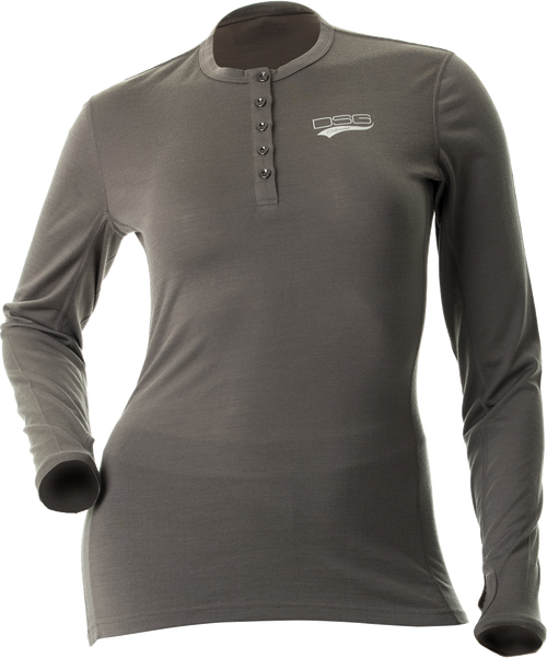 Dsg Merino Wool Base Layer Shirt Grey 2X 45218