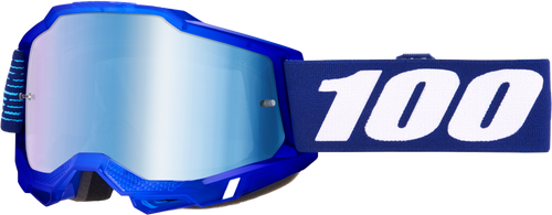 100% 50014-00057 Accuri 2 Goggle 2028 Mirror Blue Lens