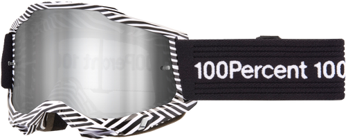 100% Accuri 2 Goggle Samba Mirror Silver Lens 50014-00059