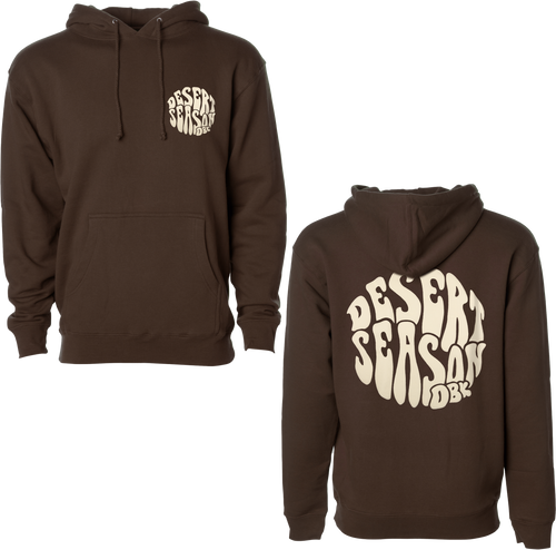 Dbk Ah-Desertssn-Brn-Xl Desert Season Hoodie Brown Xl