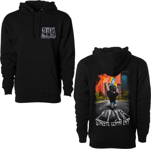 Dbk Streets Gotta Eat Hoodie Black Lg Ah-Streetseat-L