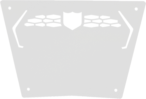 Pro Armor Front Sport Bumper Skid Plate White P187P363Wh