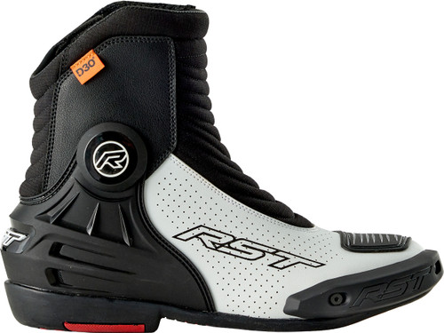 Rst Tractech Evo D3O Short Boot Black/White 10 103697Whi-43