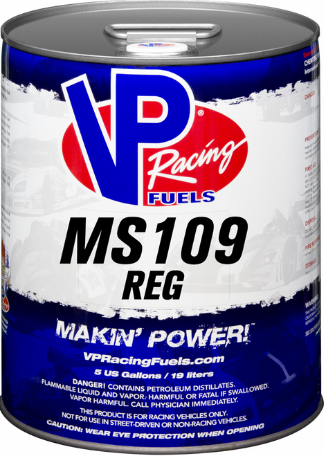 Vp Racing Ms 109 Reg Vp Fuel 5 Gal Pail 2222