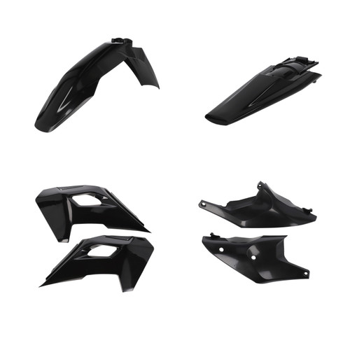 Acerbis 2986640001 Plastic Kit Hus Black