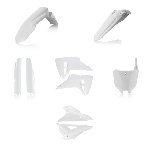 Acerbis 2986760002 Plastic Kit- Full Hon White
