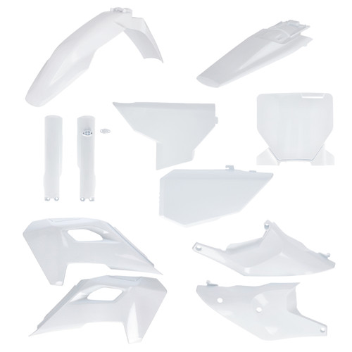 Acerbis 2986610002 Plastic Kit- Full Hus White