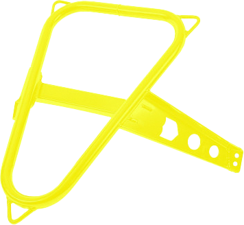 Pro Armor Spare Tire Mount Lime Squeeze Pol P141U300Lsq-630