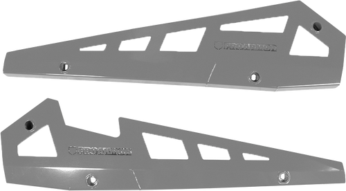 Pro Armor Rock Sliders Titanium Matte Metallic Pol P141221Tmm