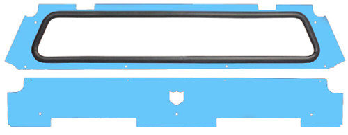 Pro Armor Rear Windshield Sky Blue P144W461Sb