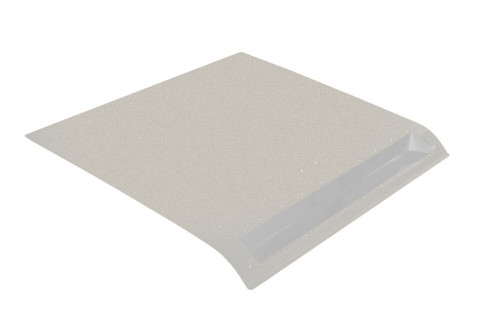 Pro Armor P141297Ts Asylum Roof W/Light Bar Pocket Turbo Silver