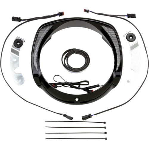 Ciro Headlight Bezel - Black 45206