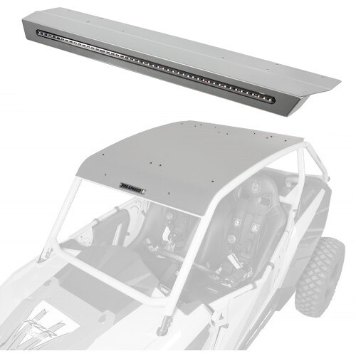 Pro Armor P141R123Ts Asylum Roof W/ Light Bar Turbo Silver