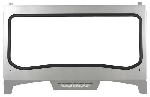 Pro Armor Asylum Front Windshield W/Pckt Sparkle Silver Metallic P187W462Ssm