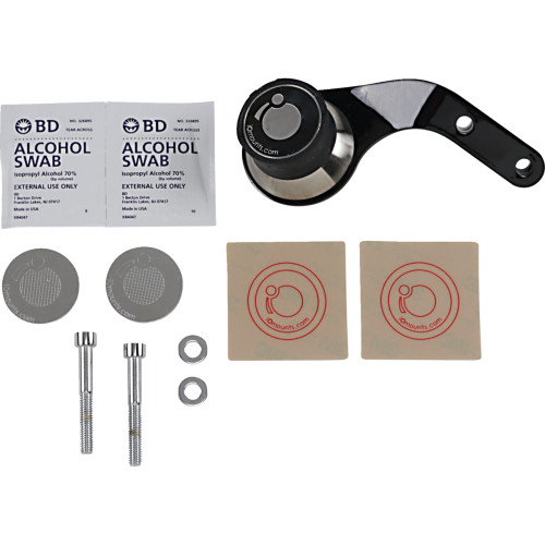 Klock Werks Handlebar Mount - Iomount - Right - Gl1500 - Black Kwd-06-0386 Klock Werks Handlebar Mount - Iomount - Right - Gl1500 - Black Kwd-06-0386