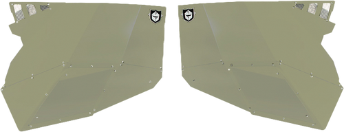 Pro Armor P141228Rgg-728 Stealth Door Skins Ghost Grey Pol