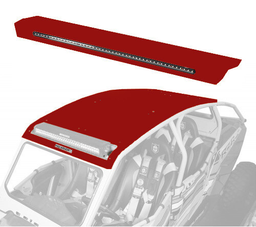 Pro Armor P144R124Pr Asylum Roof W/Rr Lightbar Pkt Performance Red