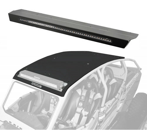 Pro Armor Asylum Roof W/Rr Lightbar Pkt Solar Black P144R124Slr