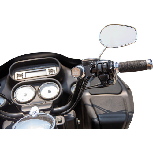 Klock Werks Handlebar Mount - Iomount - Chrome Kwd-01-0605-C