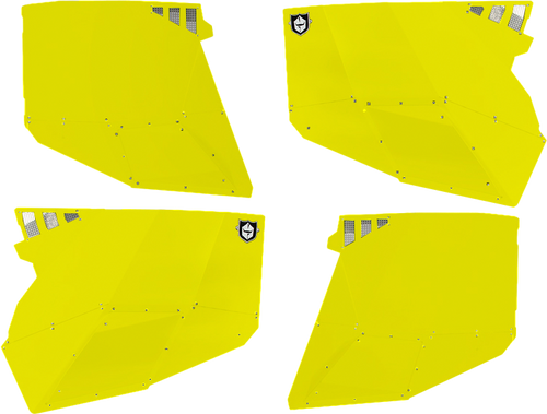 Pro Armor Stealth Door Alluminum Skins Lime Squeeze Pol P144228Lsq-630