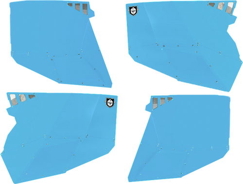 Pro Armor Stealth Door Alluminum Skins Sky Blue Pol P144228Sb
