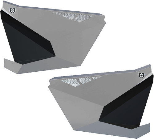 Pro Armor Rzr Pro Xp Doors Sparkle Silver Metallic Pol P199D003Ssm