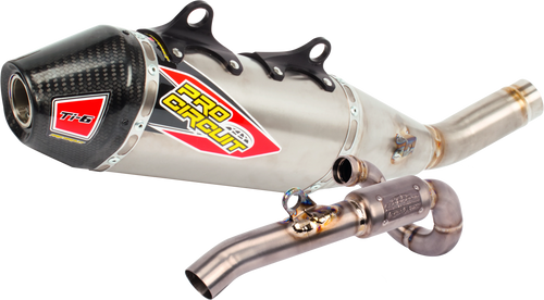 Pro Circuit 03122525F Ti-6 Ti System W/Carbon Cap