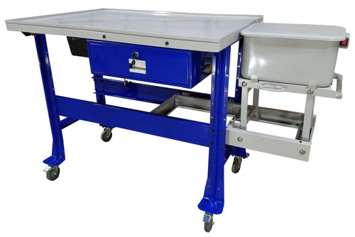 Ideal Ptdt-Pw-1000 Tear Down Table W/Parts Washer