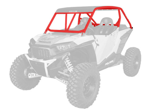 Pro Armor P141C025Rd-293 Baja Cage W/V Intrusion Red
