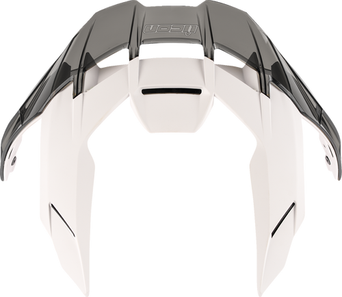 Icon Spoiler Ultraflite Matte White/Dark Smoke