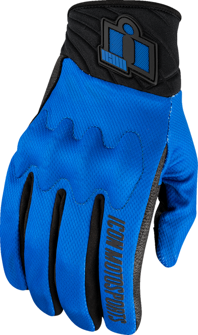Icon Glove Anthem 3 Bl Sm