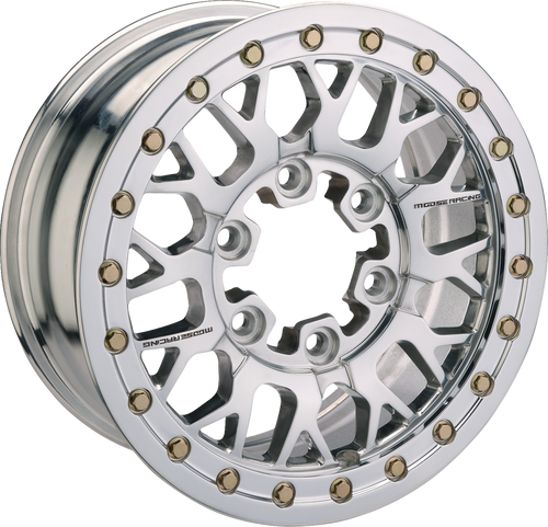 Moose Offroad 346Blmo 157545P54 Wheel 346X Beadlck 15X7 5 Lug 5+2 Polished Mse