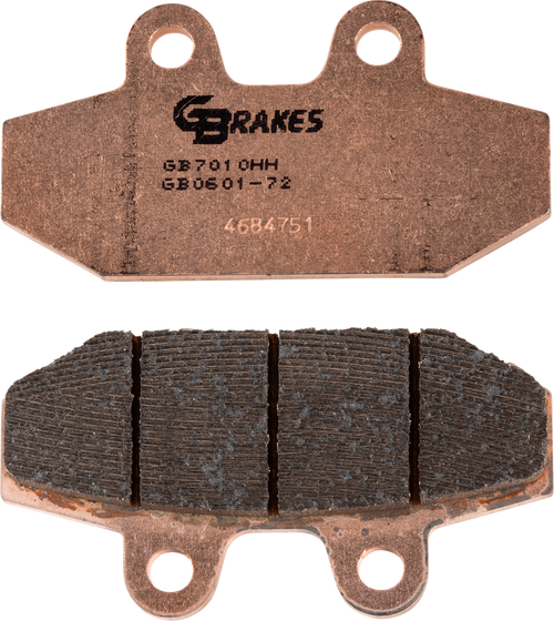 Gbrakes Brake Pad Hh Sintered Gb0601-70 Gb0601-70