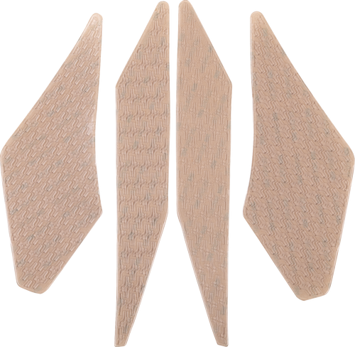 Stompgrip Tank Grips-Clear Icon 55-14-0137C