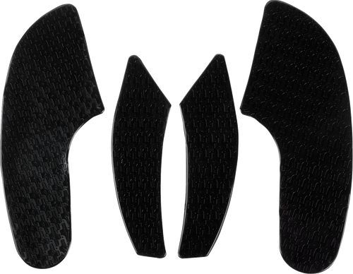 Stompgrip Tank Grips-Black Icon 55-14-0146B