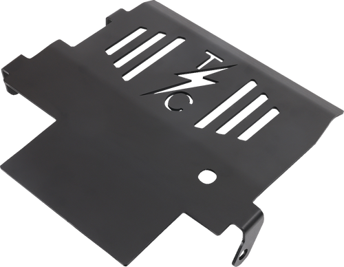 Thrashin Supply Co. Plate Skid Touring 2024 Flhx, Fltrx Black Tsc-3030-1