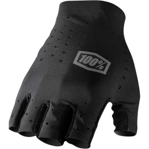 100% Sling Short Finger Gloves - Black - Medium 10021-00001 100% Sling Short Finger Gloves - Black - Medium 10021-00001