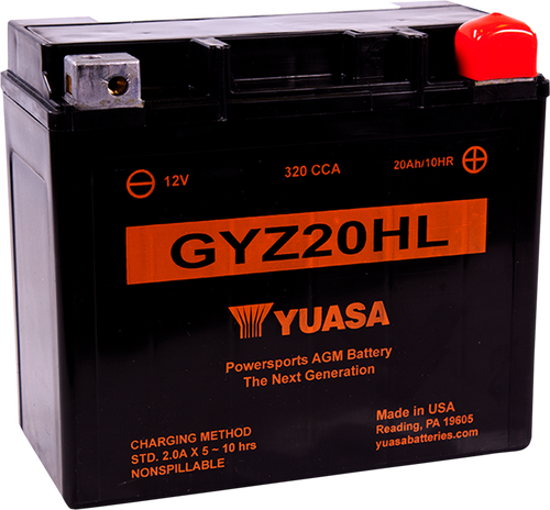Yuasa Battery Yuasa Gyz20Hl Yuam720Gh