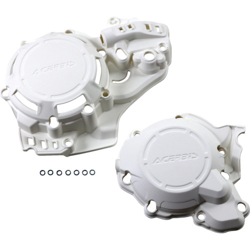 Acerbis X-Power Cover Kit - White - Gas Gas/Husqvarna/Ktm 2645510002 Acerbis X-Power Cover Kit - White - Gas Gas/Husqvarna/Ktm 2645510002