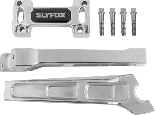 Slyfox Riser 8" Straight Raw 1" Clamp Sf-1001-08-R