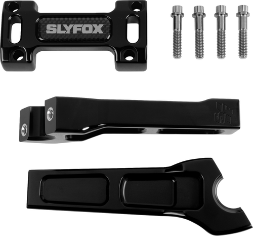 Slyfox Riser 6" Straightblack 1" Clamp Sf-1001-06-B