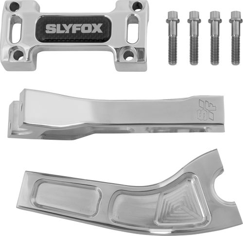 Slyfox Riser 6" Pullback Raw 1" Clamp Sf-1002-06-R