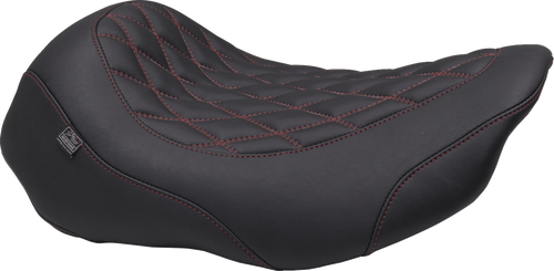 Mustang 88503Dc Seat Solo Wide Tripper Dark Cherry Thread