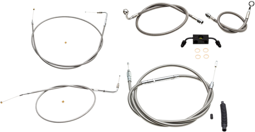 La Choppers Cable Kit Ss 15-18 Xl Abs La-8321Kt-16