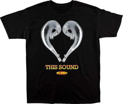 Fmf Tee Love Sound Blk Xl Sp23118915Blkxl