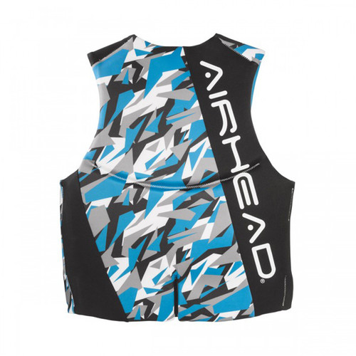 Airhead Sports Group 15002-07-B-Bl Airhead Camo Cool Men'S Kwik-Dry Neolite Vest, Blue