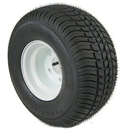 American Tire & Wheel 3H310 215/60-8 Tire & Wheel 5 Hole (C) White